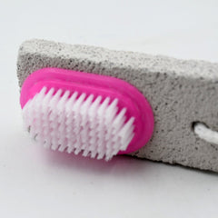 Hand and Foot Brush with pumice stone to Remove Dead Skin & Callus Stone Foot Sc - 9352_pumic_stone_n_brushhealth_care