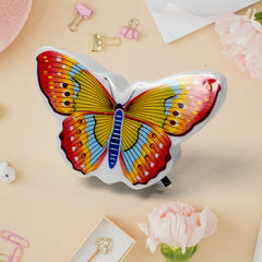 Night Light Comes with 3D Illusion Design Suitable for Drawing Room, Lobby, Ener - 12746_led_butterfly_night_light_1pc