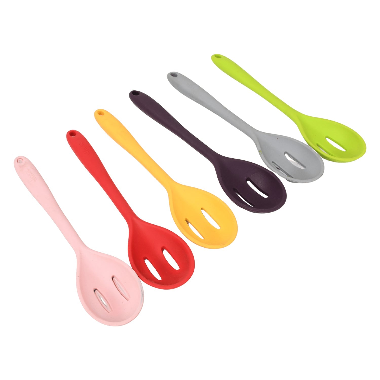 Multipurpose Silicone Spoon, Silicone Basting Spoon Non-Stick Kitchen Utensils H - 5660_silicone_cooking_spoon_6pc_no41