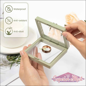 3D floating display frame 1 pc showcased, highlighting its waterproof and anti-dust features