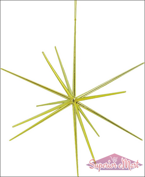 3D Gold Star Hanging Decoration - Superior eMart