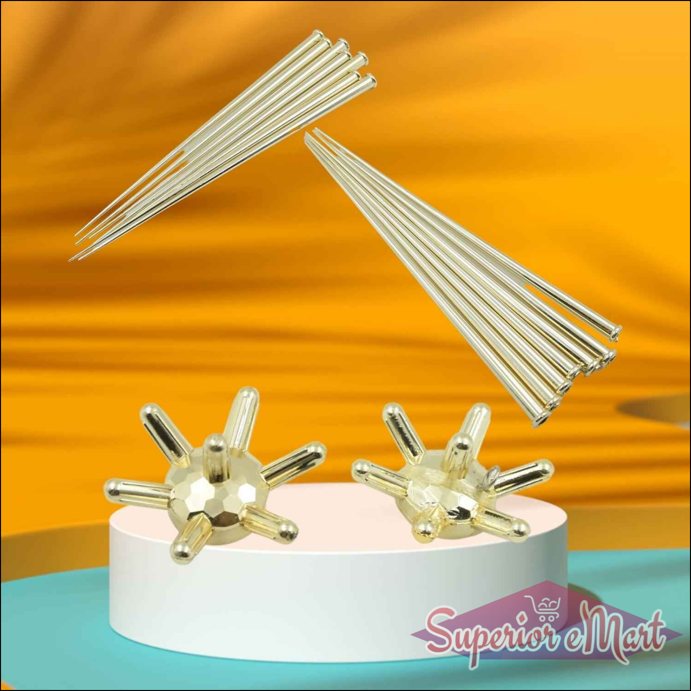 3D Gold Star Hanging Decoration - Superior eMart