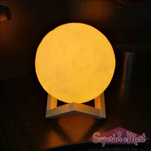3D Moon Lamp Touch Control - Superior eMart