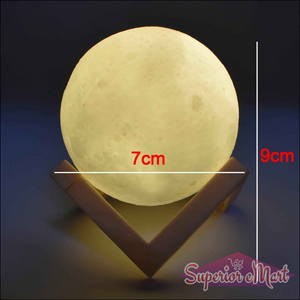 3D Moon Lamp Touch Control - Superior eMart