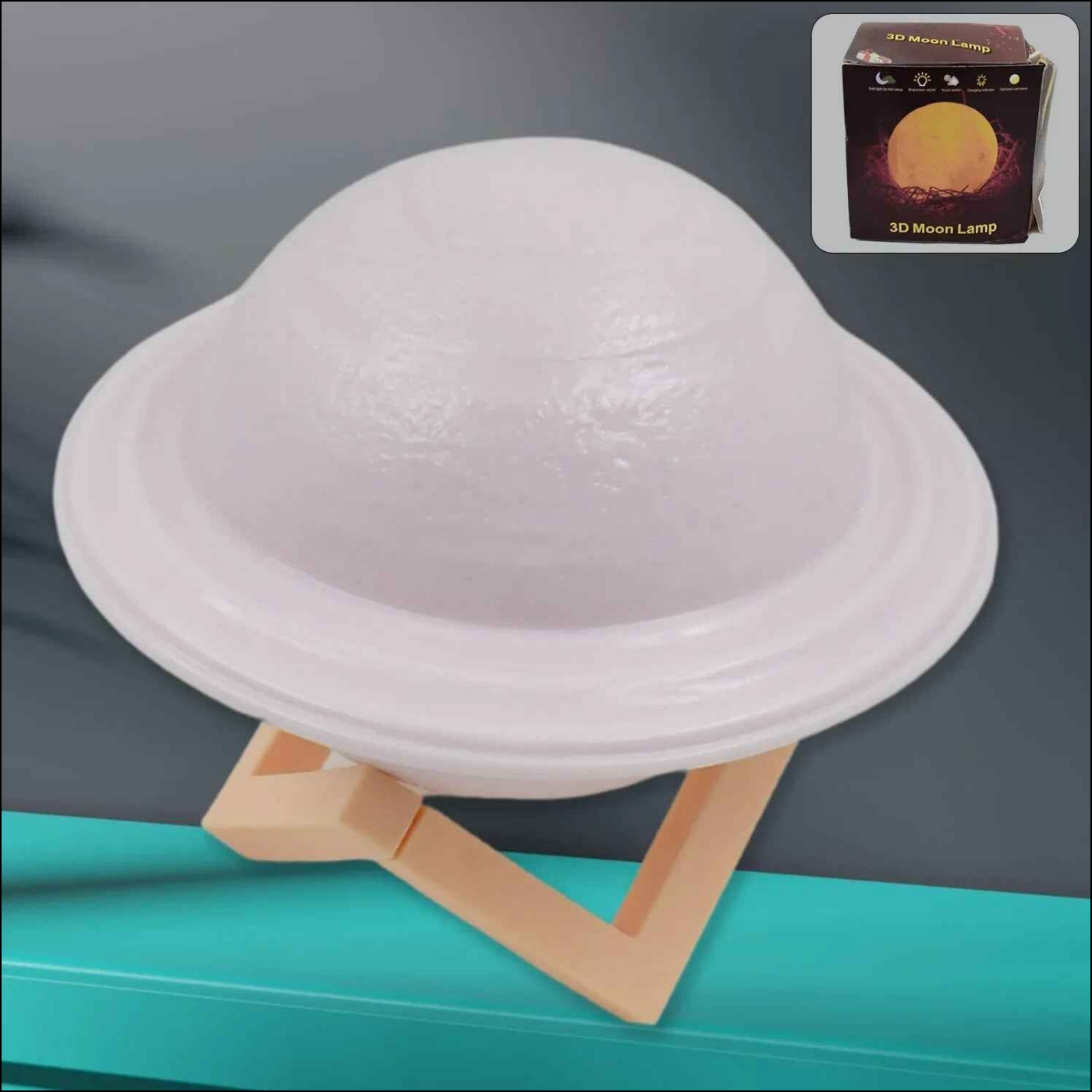 3D Saturn Lamp Night Light - Superior eMart