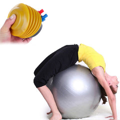 Heavy Duty Gym Ball Non-Slip Stability Ball with Foot Pump for Total Body Fitnes - 7428_gym_ball_pump_combo