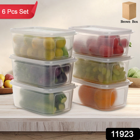 6 Pcs Multipurpose Food Storage Container Set