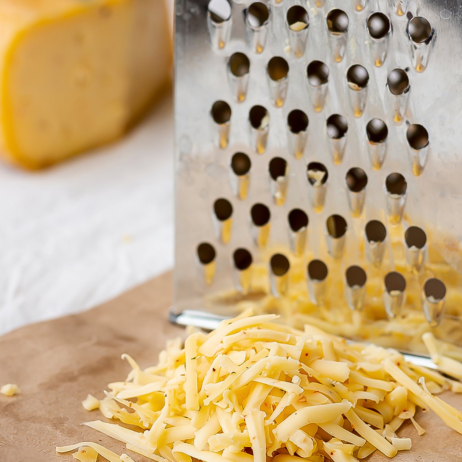 Classic 4-in-1 Stainless Steel Grater Slicer With Handle