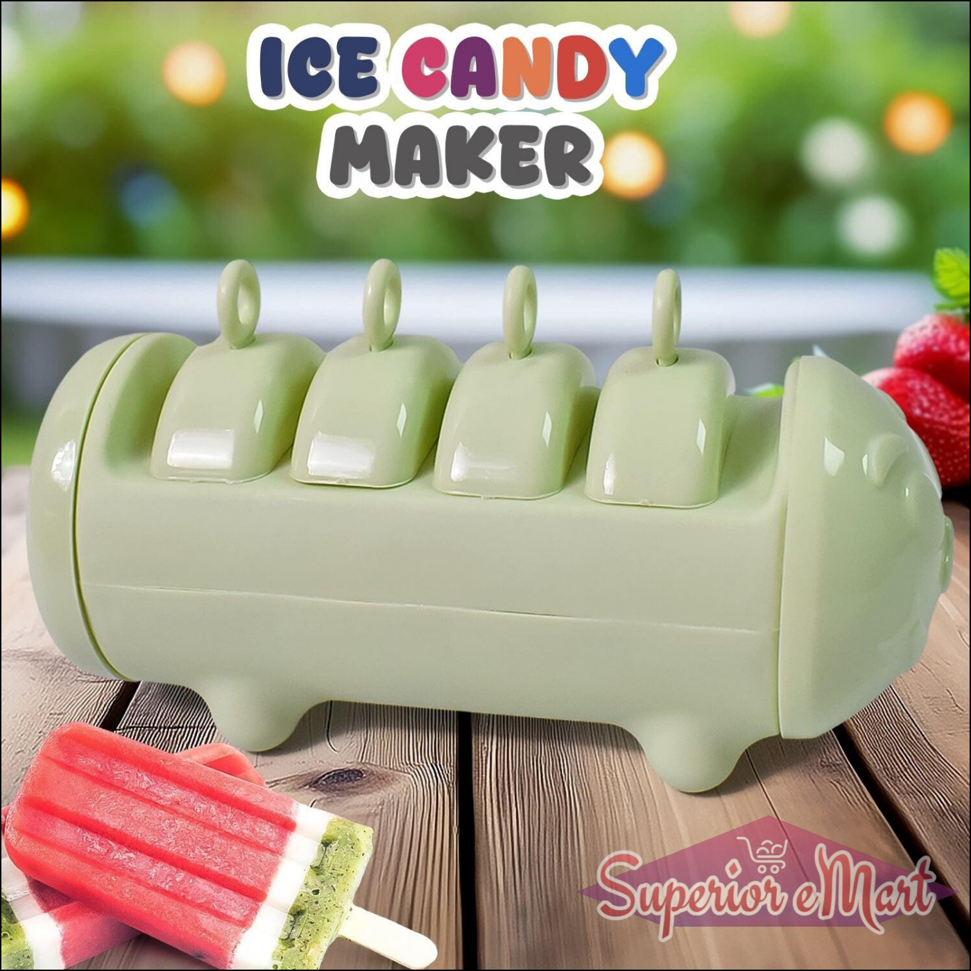 4 Compartment Kulfi Mold - Superior eMart