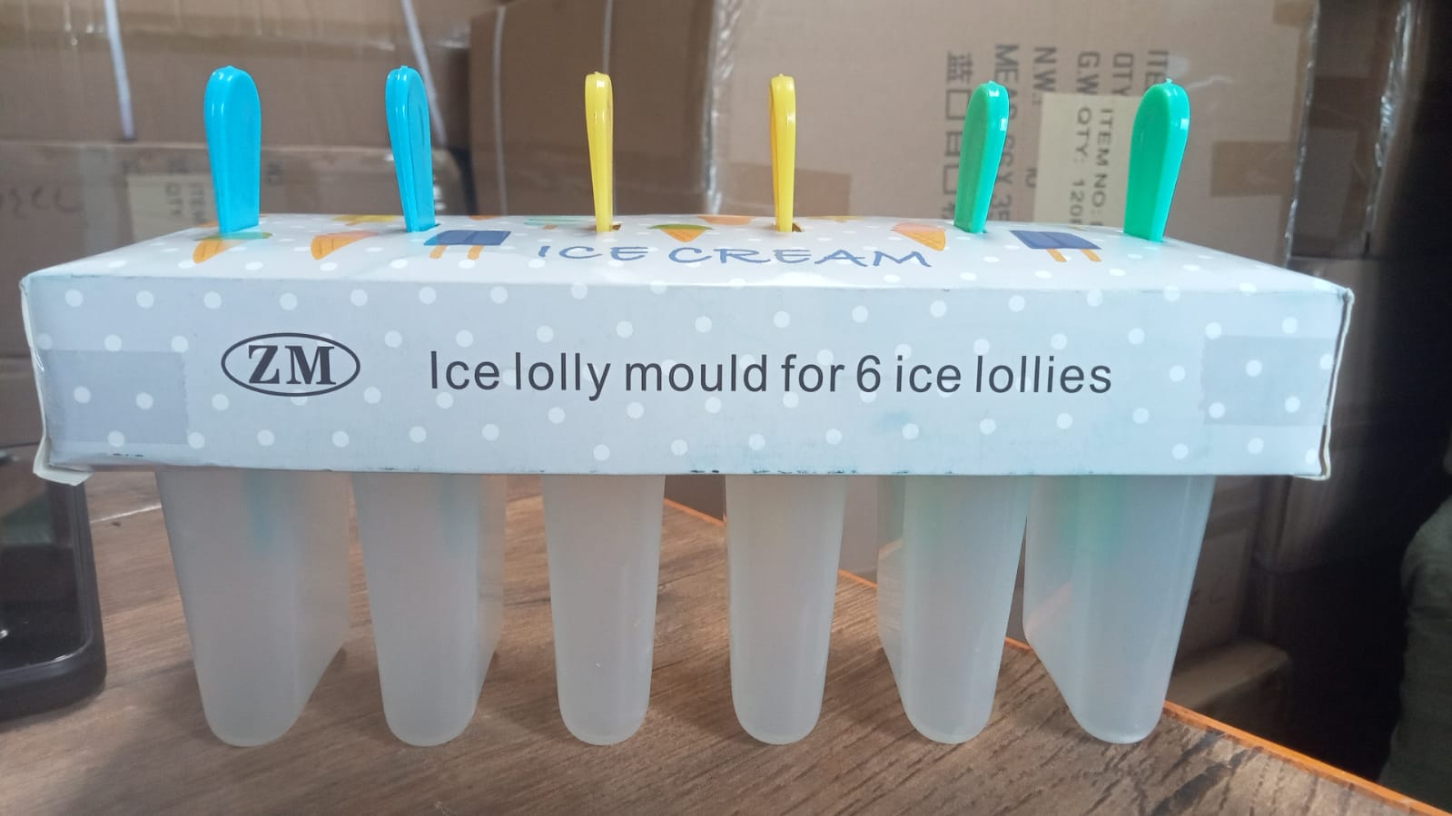 Ice Candy Maker Upgrade Popsicle Molds Sets 6 Ice Pop Makers Reusable Ice Lolly  - 7167_6_candy_mold_maker