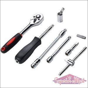 46 in 1 Pcs Tool Kit & Screwdriver and Socket Set - Superior eMart