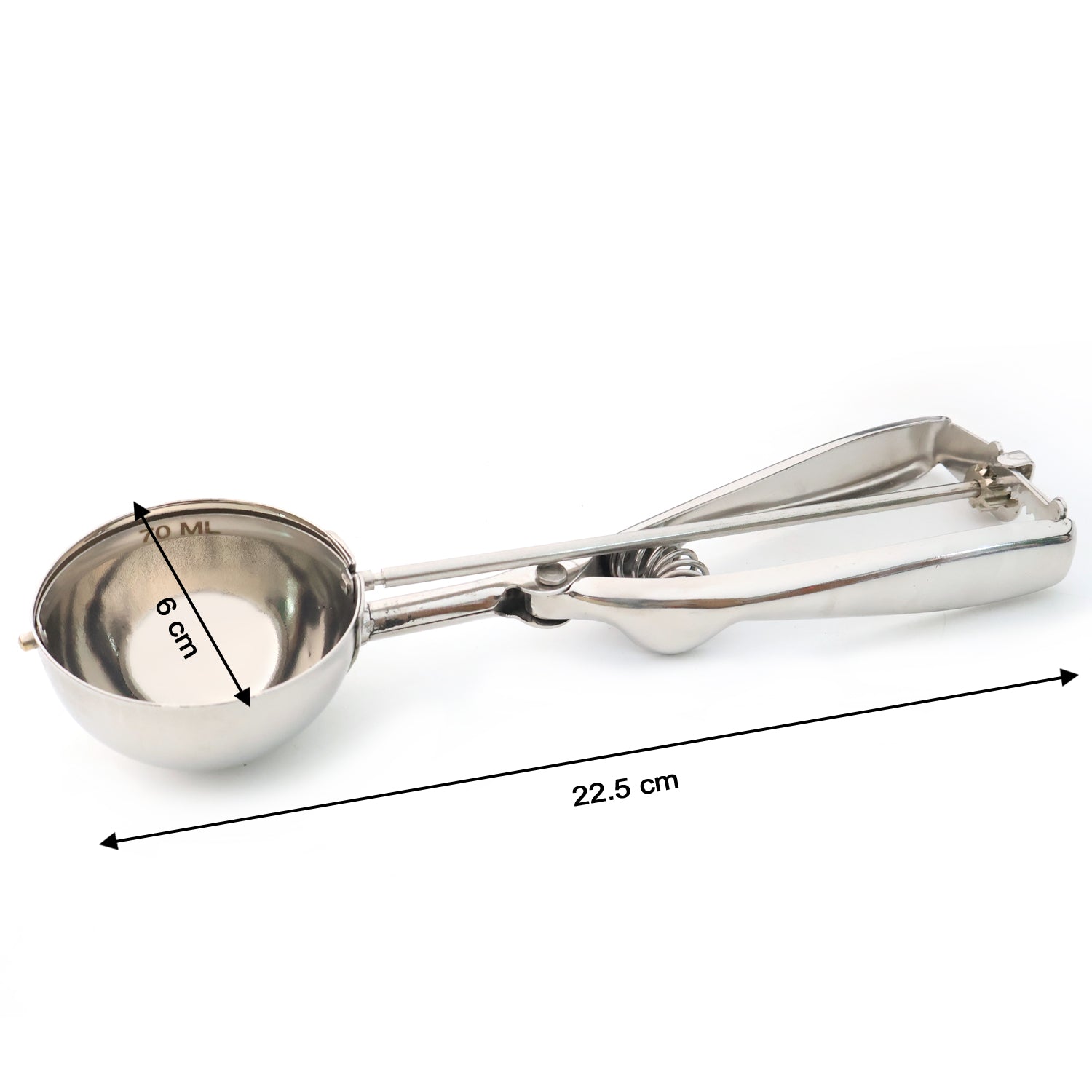 Superior eMart Premium Stainless Steel Ice Cream Scoop