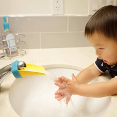 Faucet Extender | Easy Use for Hand Washing for Kids, Toddlers, Babies and Child - 9444_plastic_faucet_extender_1pc