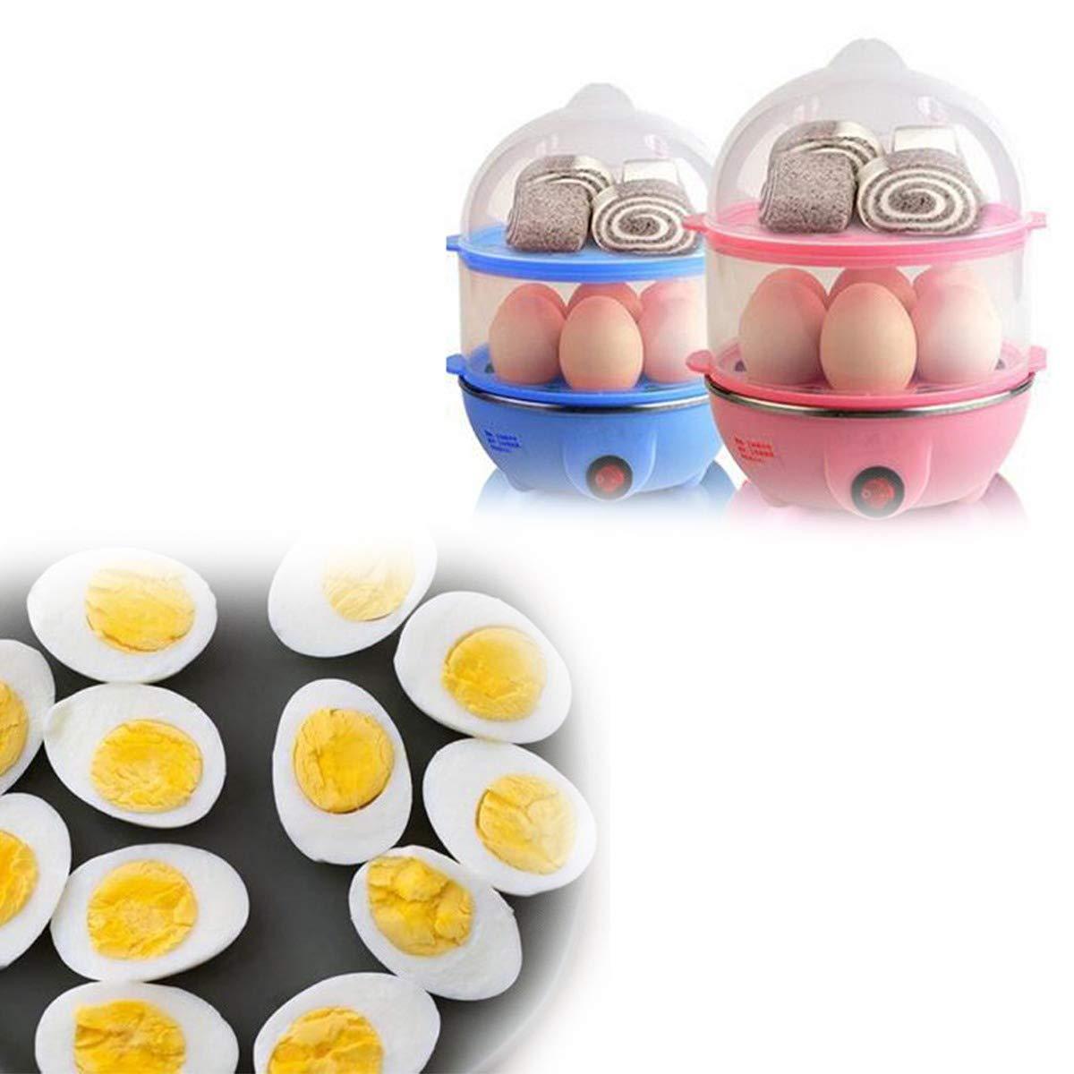 Egg Boiler / Poacher / Cooker / Electric Steamer (2 Layer) - 0115_2floor_egg_cooker