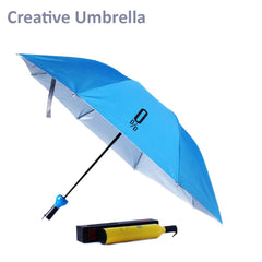 पॉकेट फोल्डिंग वाइन बोतल छाता - 0518_winebottle_umbrella