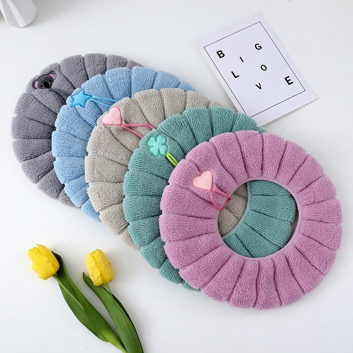 Winter Comfortable Soft Toilet Seat Mat Cover Pad Cushion Plush - 1458_toilet_seat_cover