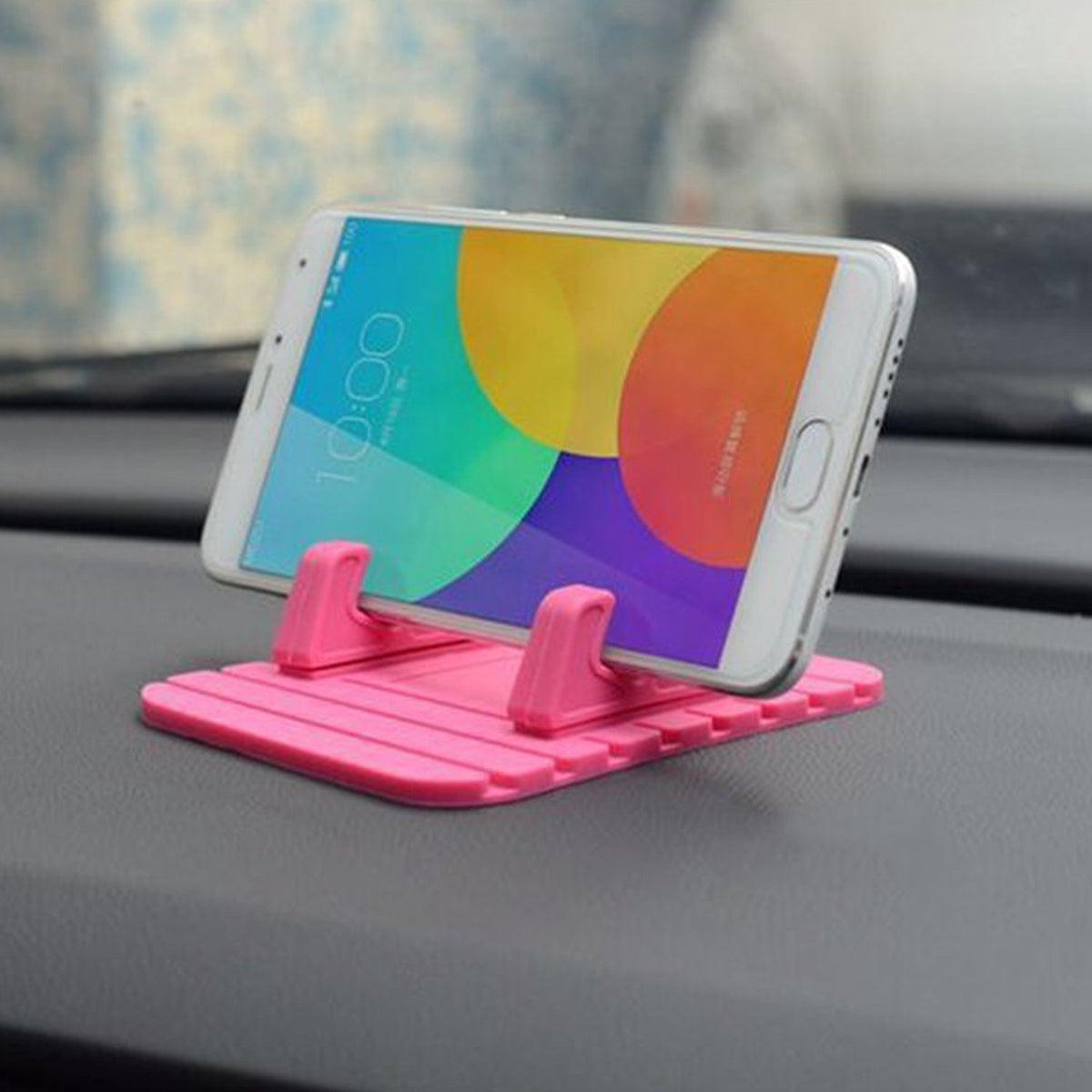 Universal Portable Mobile Holder Stand - 9049_antislip_mat_mobile_stand