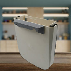 Hanging Trash Can for Kitchen Cabinet Door, Small Collapsible Foldable Waste Bin - 17574_hanging_waste_bin_1pc