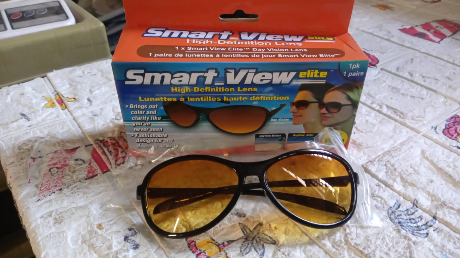 Smart Vision Glasses UV Protected Sunglasses, Lightweight and Attractive Design  - 8764_smart_vision_glasses_1pc