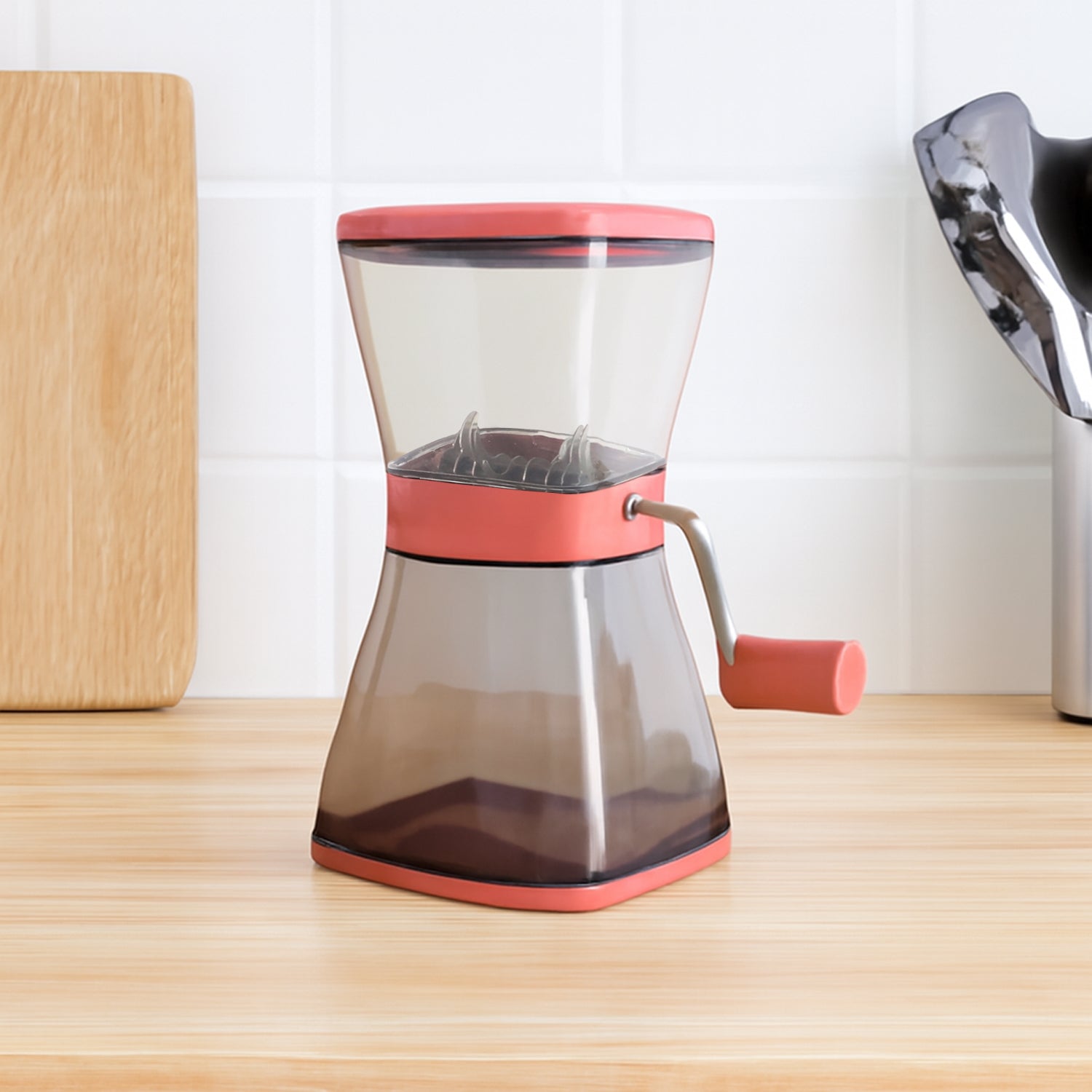 Manual Cutter With Blades And Locking Lid (1 Pc)