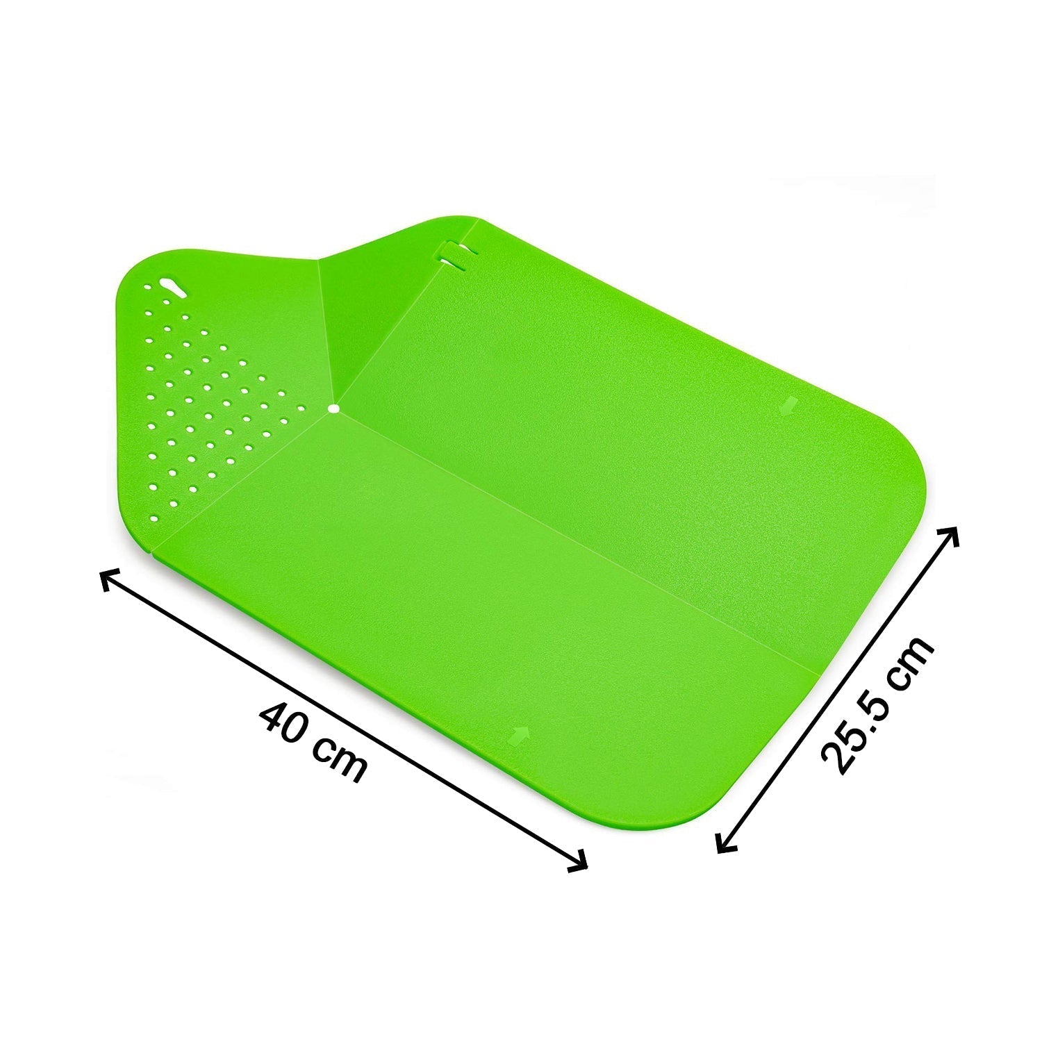 Chopping board with stand, suitable for all kitchen cutting needs.