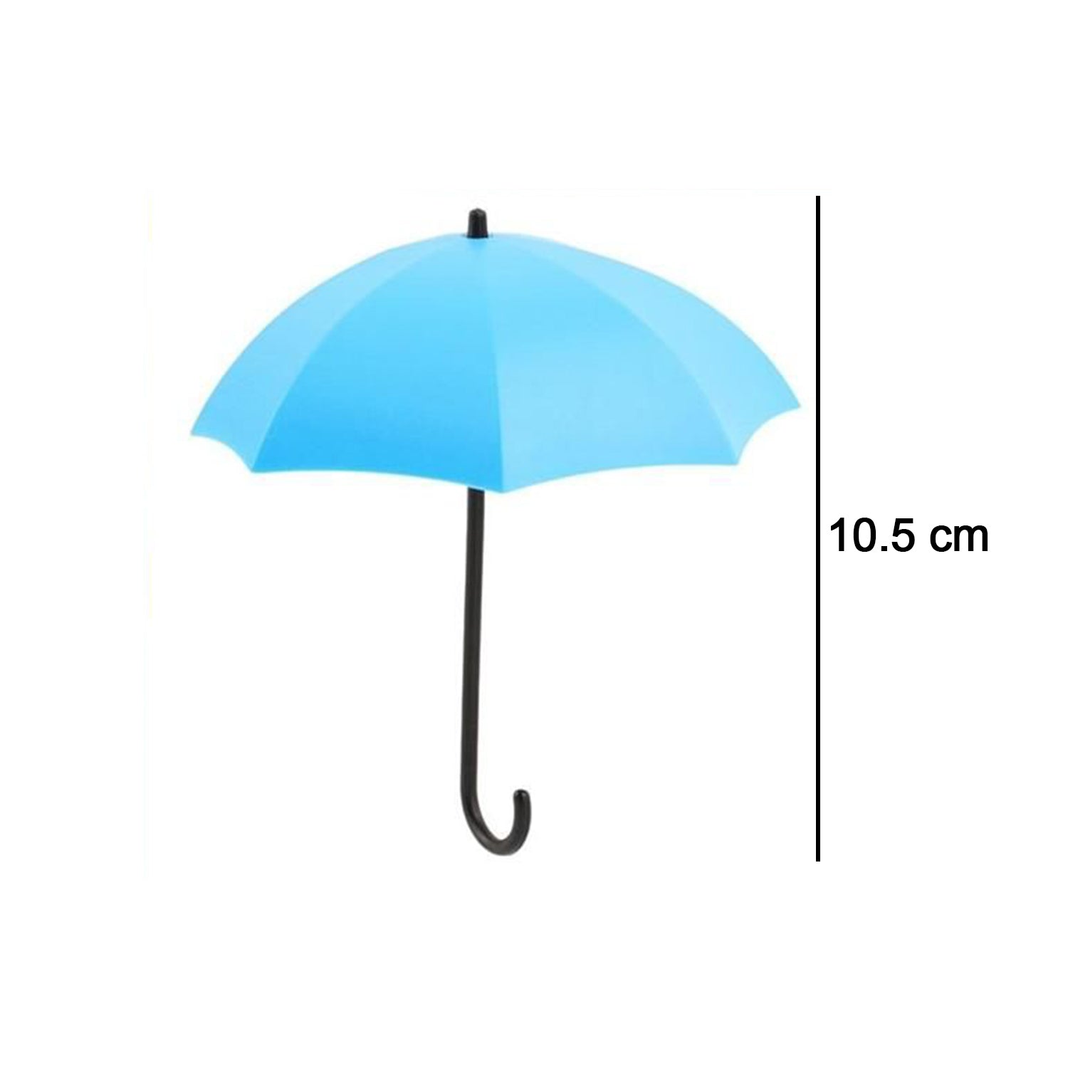 Multipurpose Umbrella Key Hat Holder Wall Hanging Hook Multicolor - 9063_3pc_umbrella_key_holder