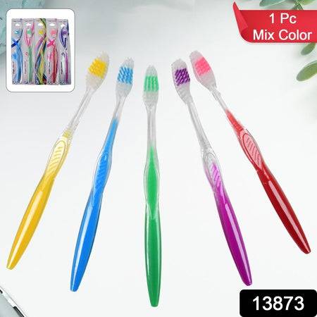 Premium Plastic Toothbrush (1 Pc  Mix Color) - Superior eMart