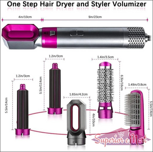 5 in 1 Multifunctional Hair Dryer - Superior eMart