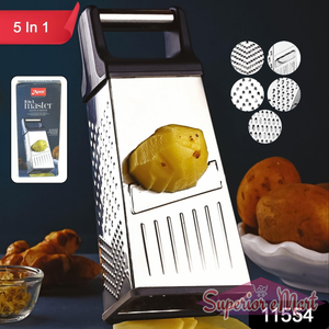 5-in-1 Stainless Steel Grater - Superior eMart