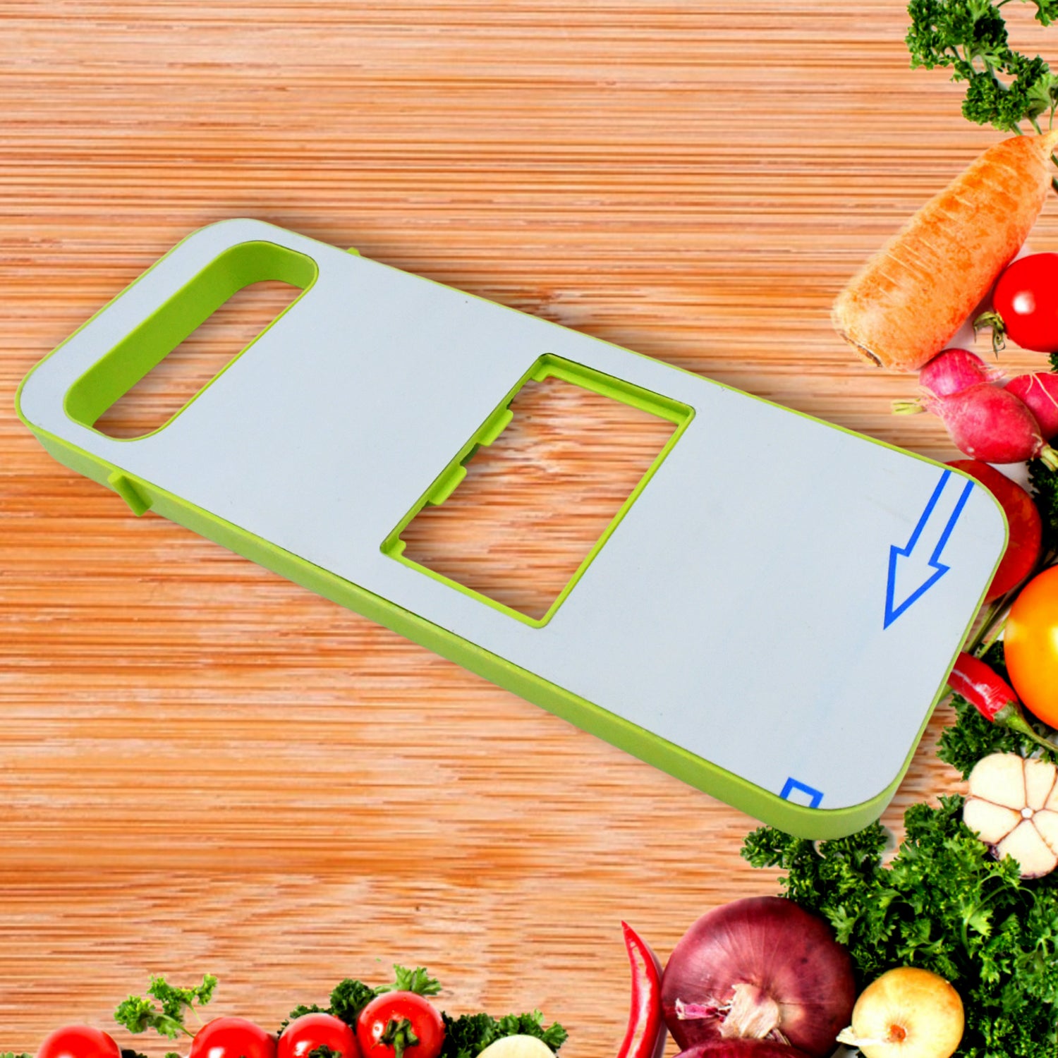 5 in 1 vegetable slicer with multiple slicing options for easy meal preparation