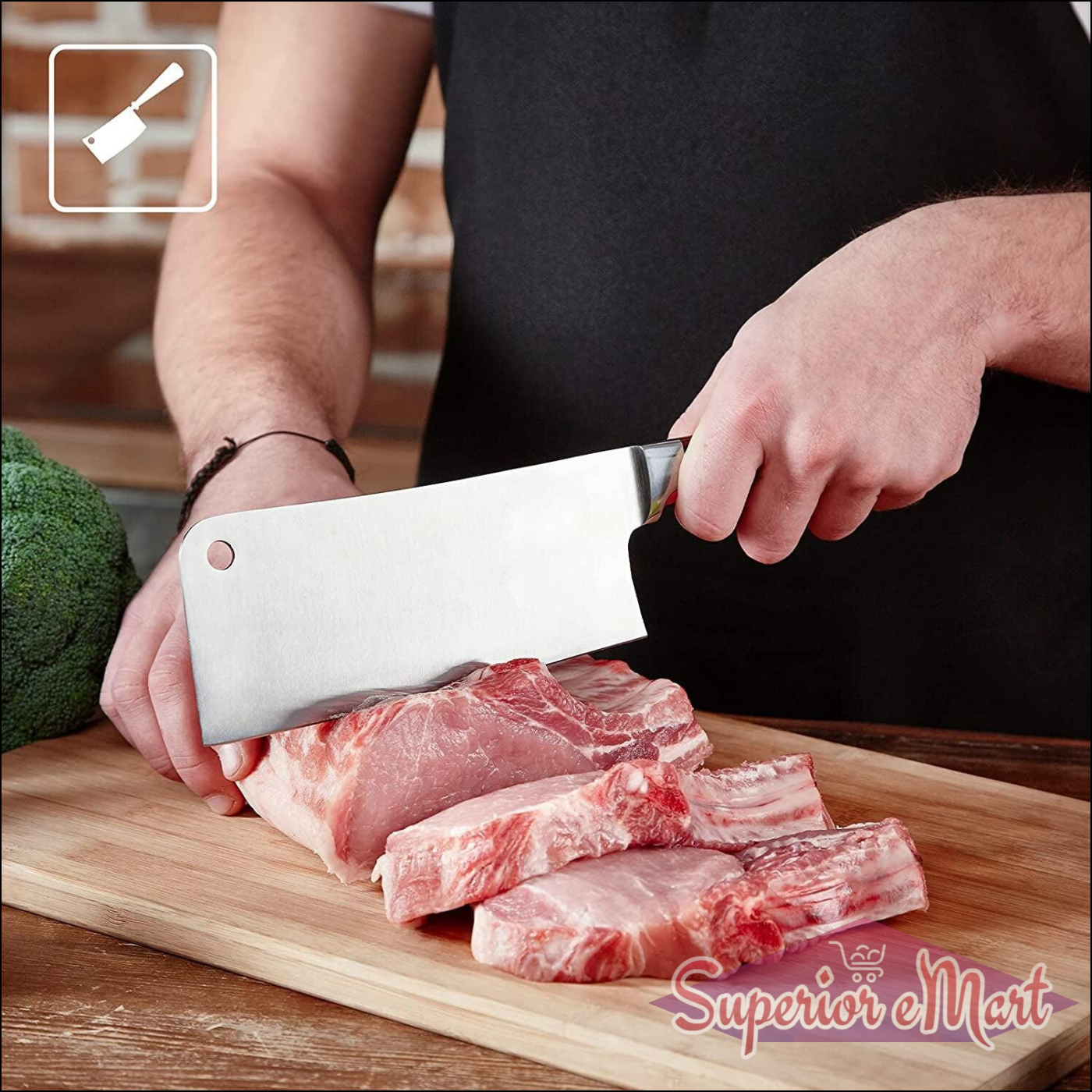 5-Piece Cutting Board with Knives - Superior eMart