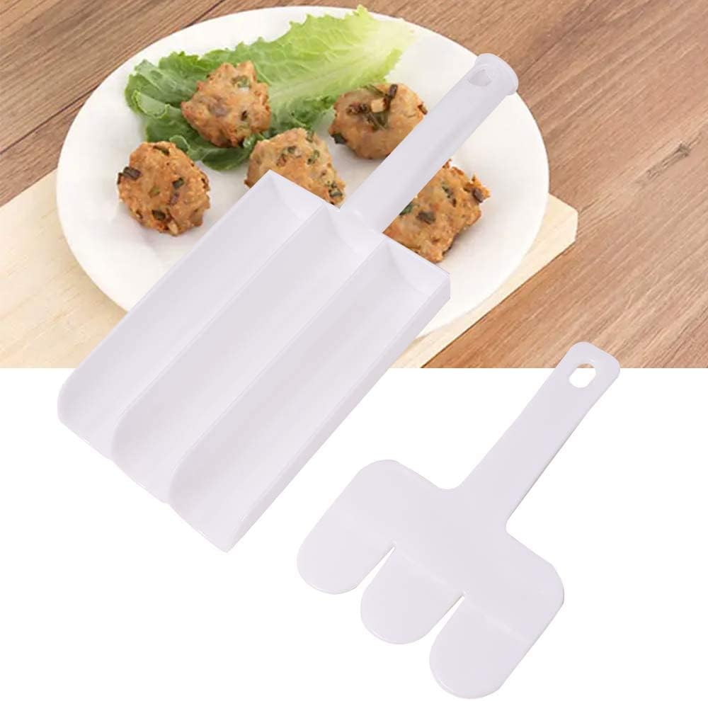 Small Multifunction Fritters Maker - Creative Fritters Scoop Multi-Function Ball - 5913a_fritters_maker_2pc_set_3grid