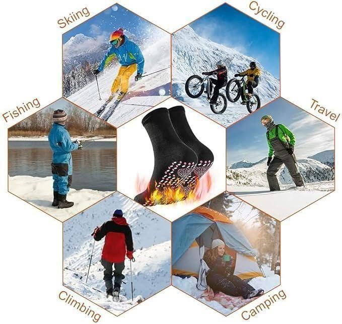 Non Slip Warm Socks for Cold Weather - Cozy and Safe