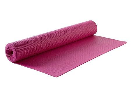 524_yoga Mat Eco-friendly For Fitness Exercise Workout Gym With Non-slip Pad (180x60xcm) Color May Very - Superior eMart