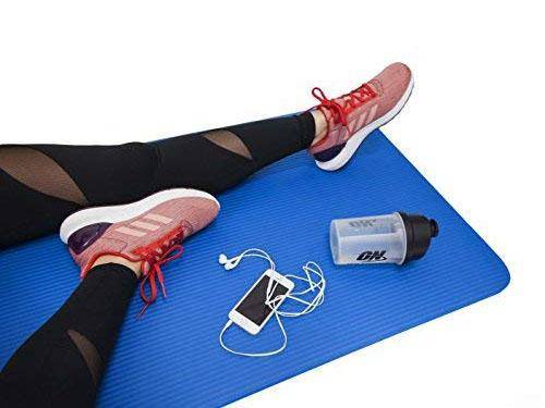 524_yoga Mat Eco-friendly For Fitness Exercise Workout Gym With Non-slip Pad (180x60xcm) Color May Very - Superior eMart