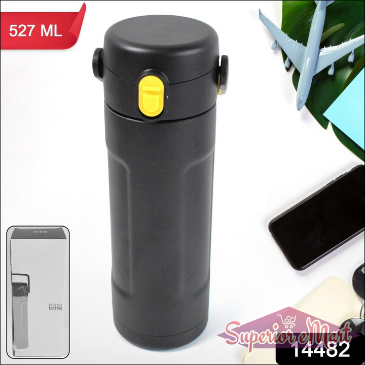 527ml Insulated Water Bottle – Leakproof Travel Mug - Superior eMart