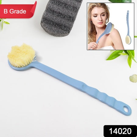 Back Scrubber For Shower Dry Body Brush Back Brush Long Handle (1 Pc)