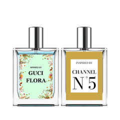 Flora &  N5 Eau De Perfume Pack of 2