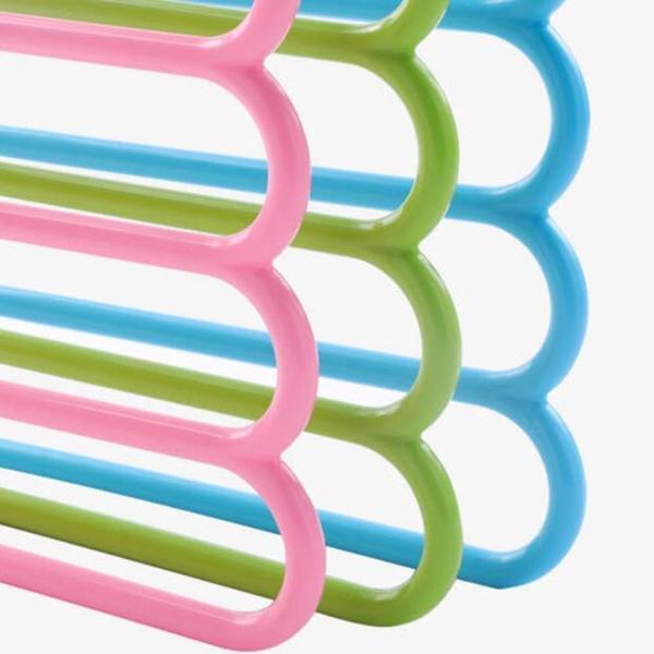 Clothing Organiser - 5 in 1 Multipurpose Hanger - Assorted