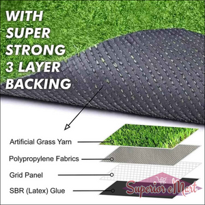 58x38cm Balcony Grass Mat - Superior eMart