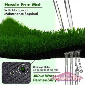 58x38cm Balcony Grass Mat - Superior eMart