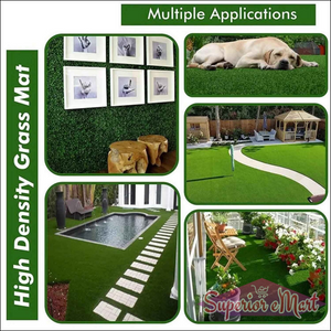 58x38cm Balcony Grass Mat - Superior eMart