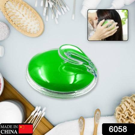 6058 Silicone Head Massager Used In All Kinds Of Places Like Household And Official Places For Unisexul Use Over Head Massage And All. - Superior eMart