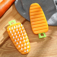 Vegetable Scrubbing Brush, Vegetable Scrubber Nonâ€‘Toxic Fruit Brush Carro - 2950_fruit_and_vegetable_brush