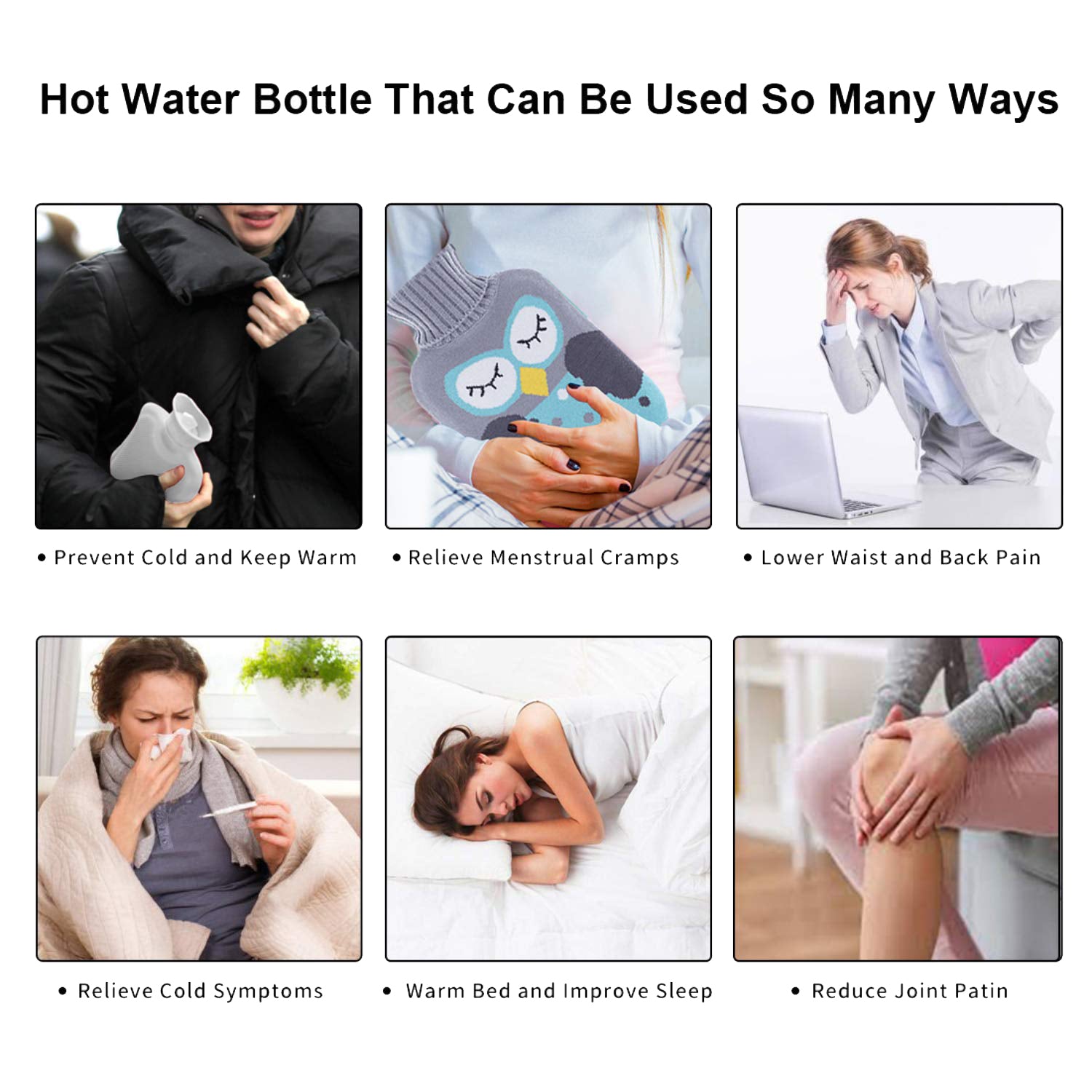 Doremon hot water bag for menstrual cramps and pain relief