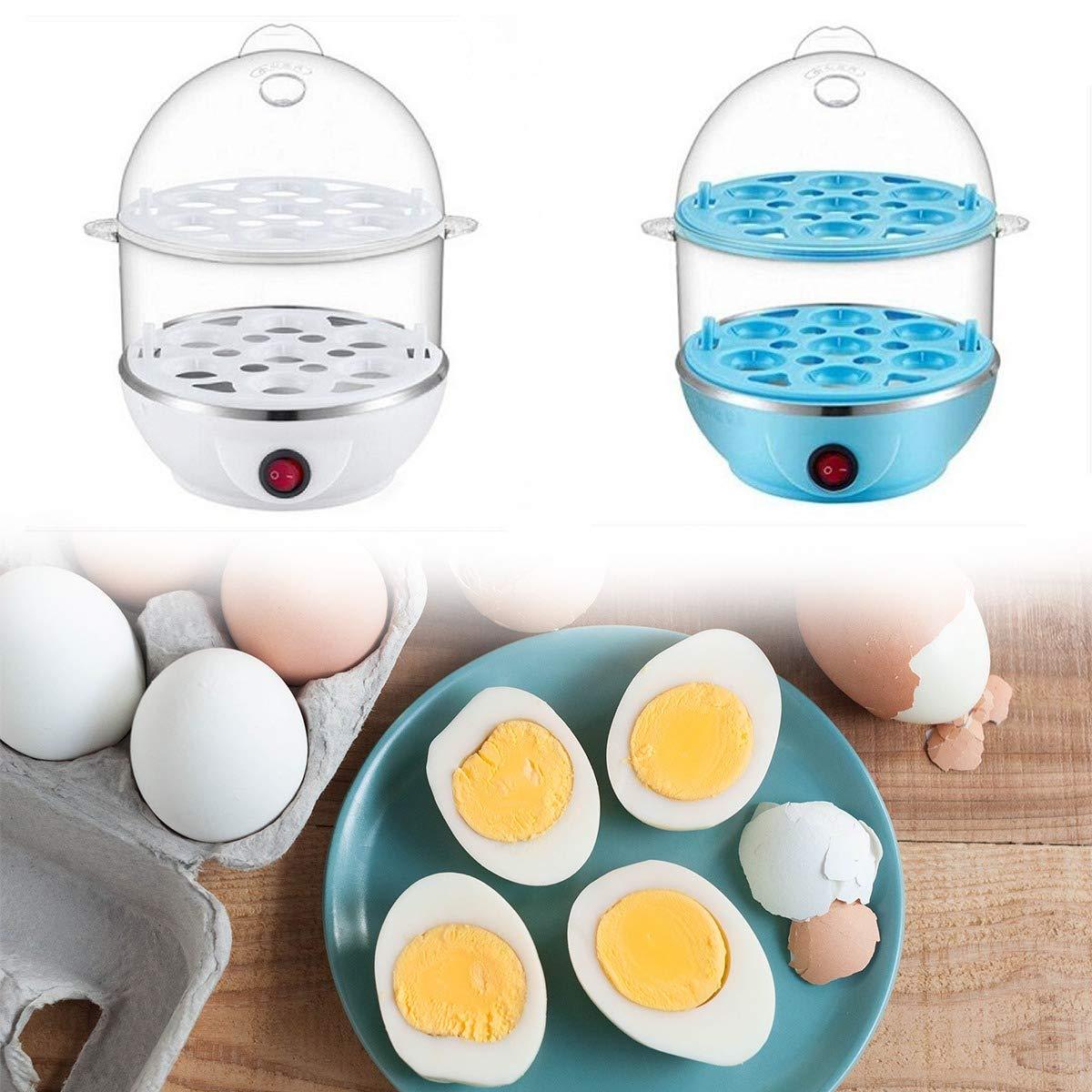 Egg Boiler / Poacher / Cooker / Electric Steamer (2 Layer) - 0115_2floor_egg_cooker