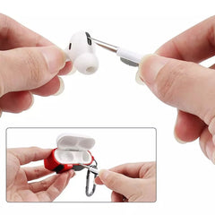 3 In 1 Earbuds Cleaning Pen For Cleaning Of Ear Buds And Ear Phones Easily Witho - 6188_3in1_earbuds_cleaning_pen