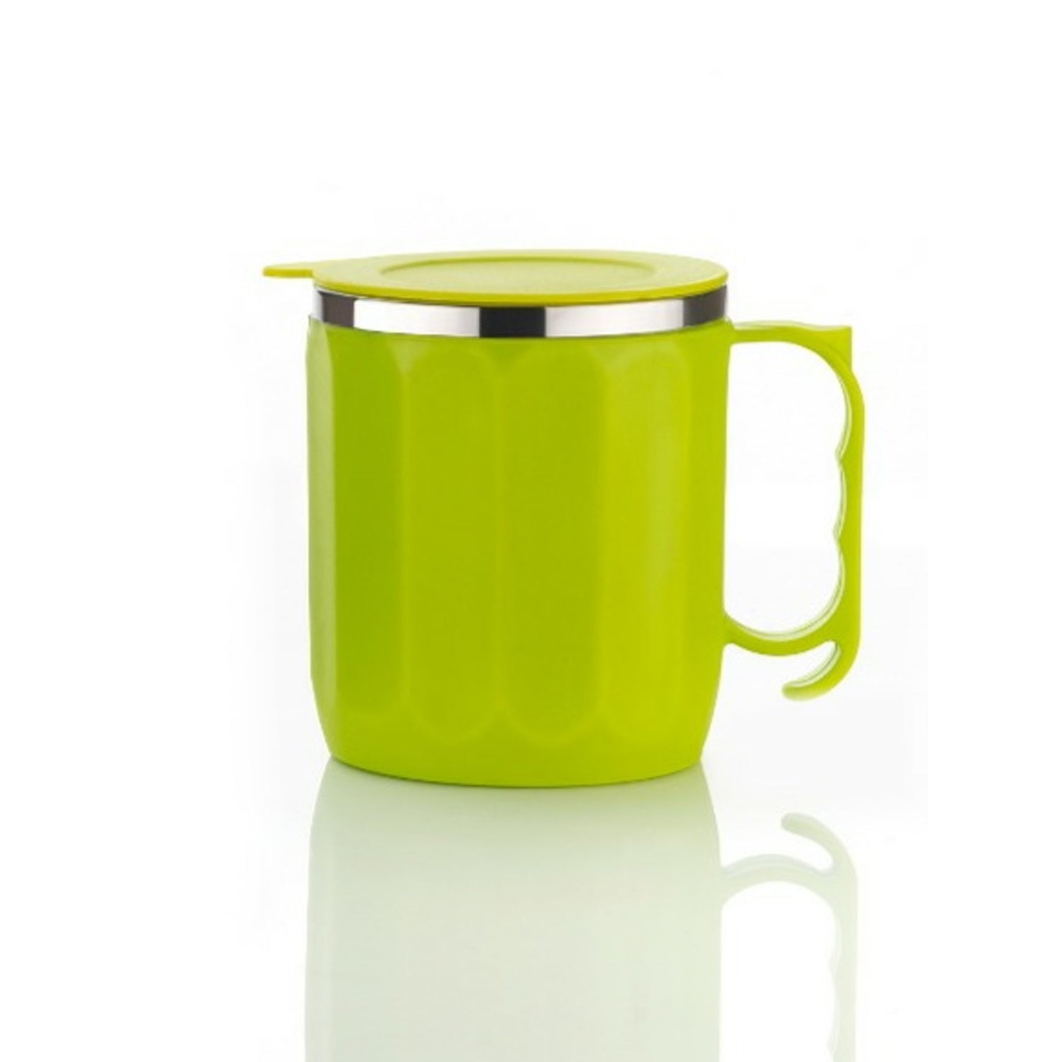 250ML Stainless Steel Mug: Insulated, Leakproof Lid, Hot/Cold Drinks (Mix Color) - 5786_ss_moment_mug_1pc_250ml