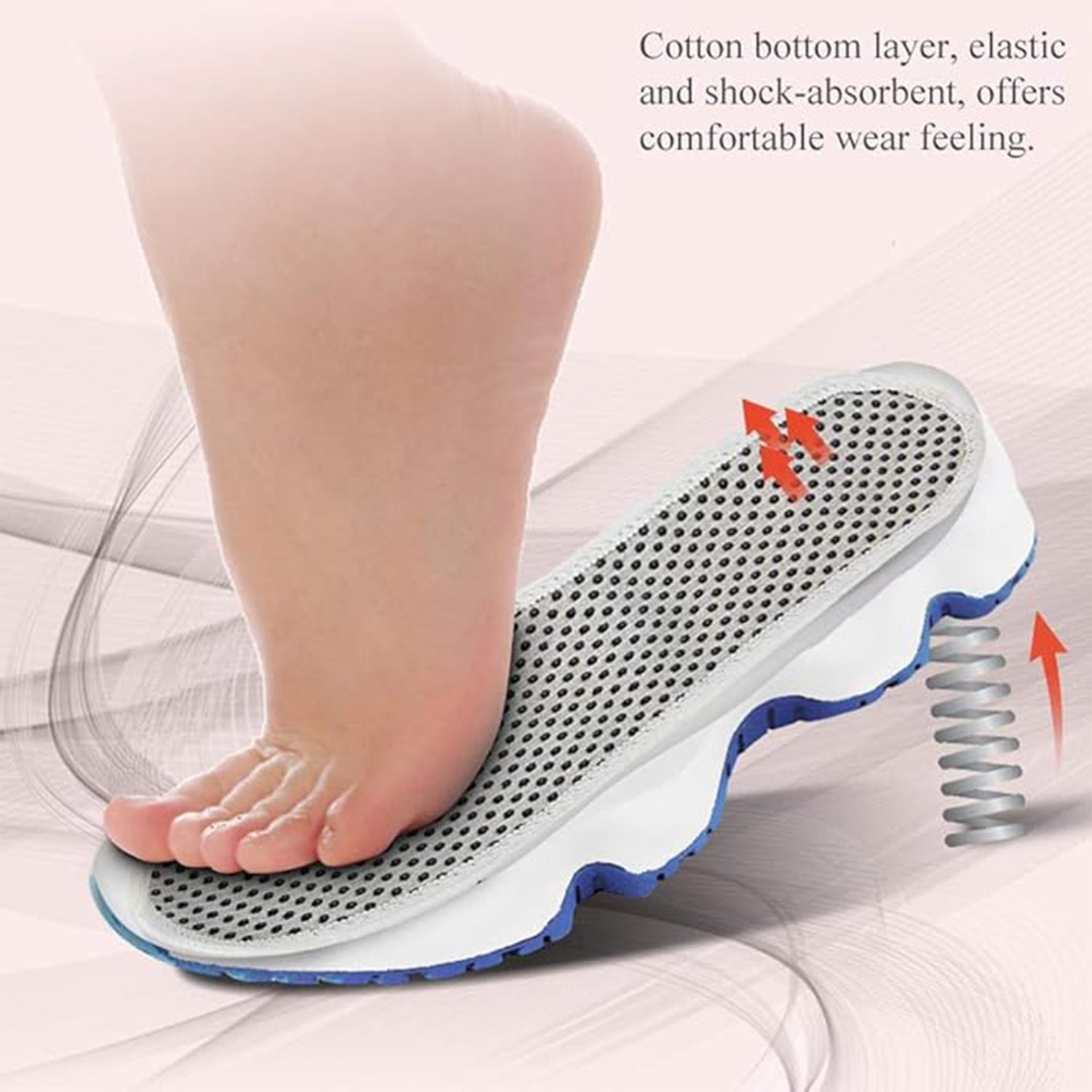 Massage Magnetic Self Heating Insole Shoe, Heating Insole for Women Men - Unisex - 12783_self_heating_insole_size_42