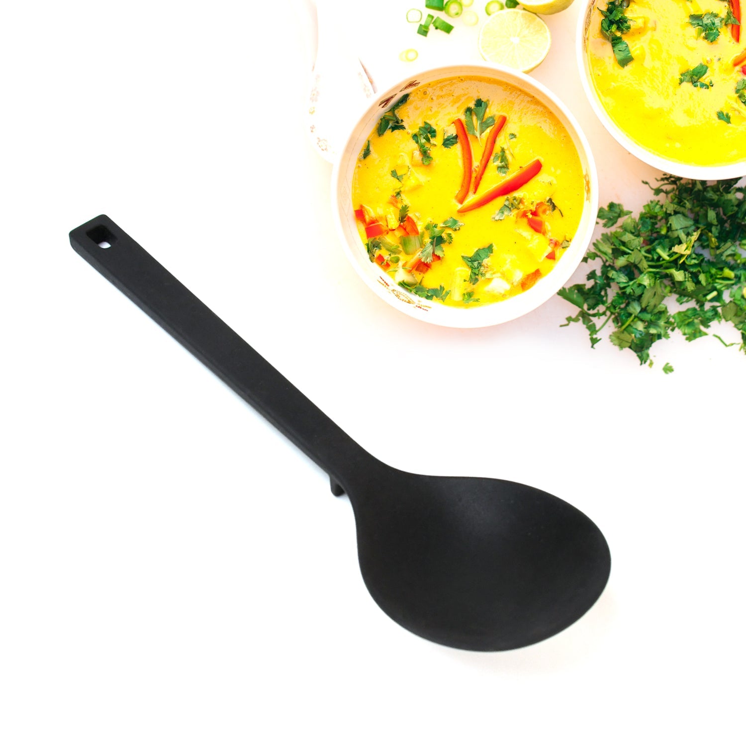 Multipurpose Silicone Spoon, Silicone Basting Spoon Non-Stick Kitchen Utensils H - 5665_silicone_cooking_spoon_6pc_no43